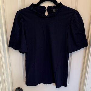 Ann Taylor Midnight Blue Blouse